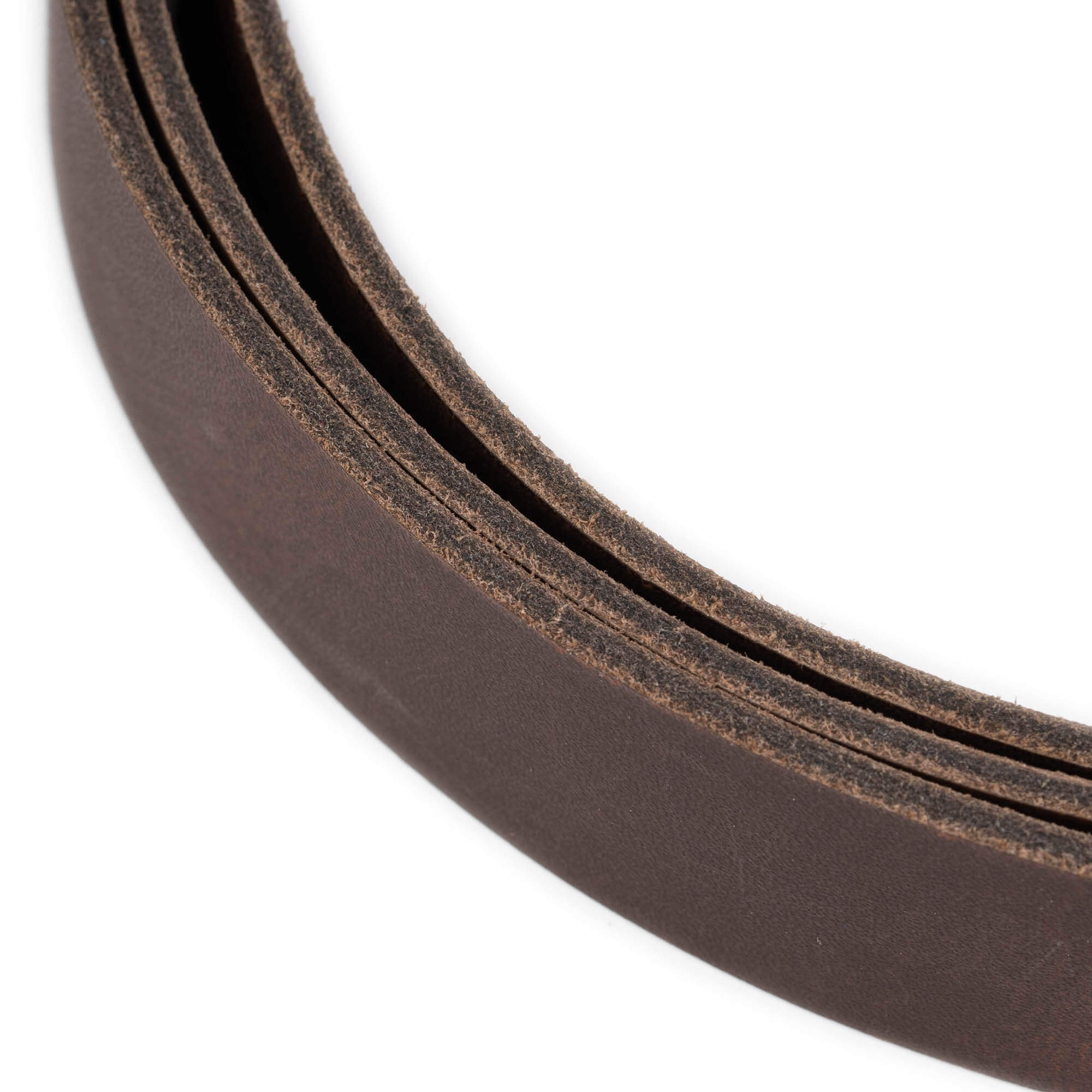 2.5 cm Coffee Brown Genuine Leather Belt Strap Replacement for Versace Buckles | Men's Fashion Accessory for Jeans, Pants & Formal Wear