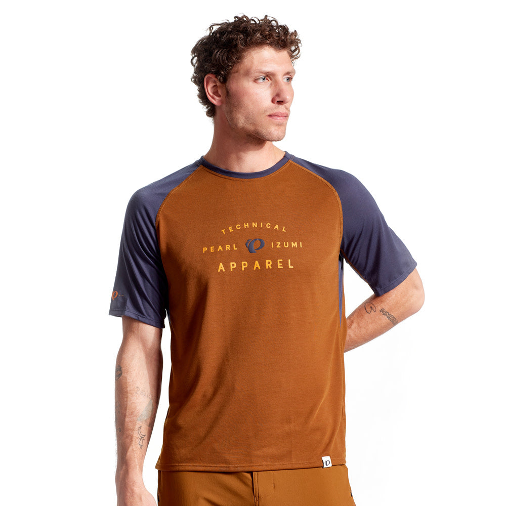 Men's Canyon Short Sleeve Cycling Jersey - Breathable Performance Shirt for Mountain Biking & Road Cycling - Perfect for Outdoor Sports & Summer Rides