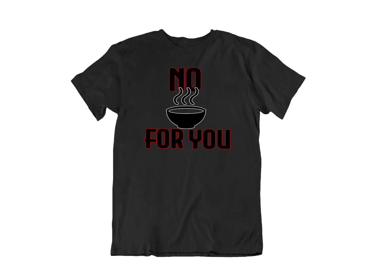 Funny No Soup TV Classic Humor Cotton T-Shirt | Novelty Graphic Tee for Men & Women | Perfect for Comedy Fans, TV Show Lovers & Casual Wear