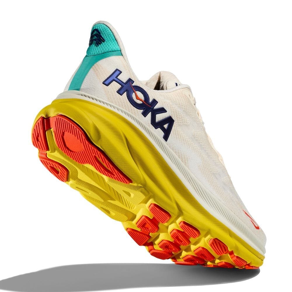 Hoka Men's Clifton 9 Wide Running Shoes - Lightweight Cushioned Sneakers for Road & Trail | Perfect for Jogging, Gym Workouts & Daily Walking