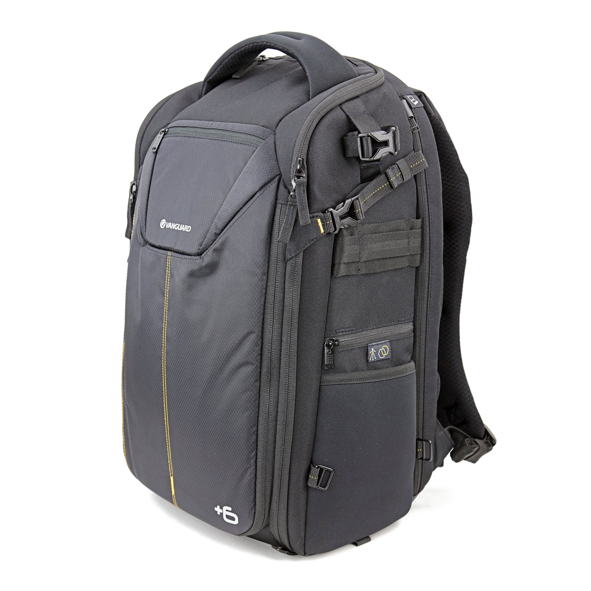 Alta Rise 48 DSLR Camera Backpack for Photographers - Waterproof & Durable Black Camera Bag for Travel, Hiking & Outdoor Photography Gear Storage