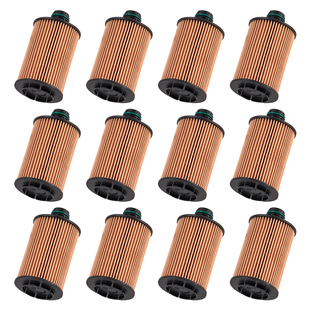 Doc's Diesel High Performance Oil Filter for 2014-2019 Jeep Grand Cherokee & Ram 1500 3.0L EcoDiesel (12 Pack) - Premium Engine Protection for Off-Roading, Towing & Daily Driving