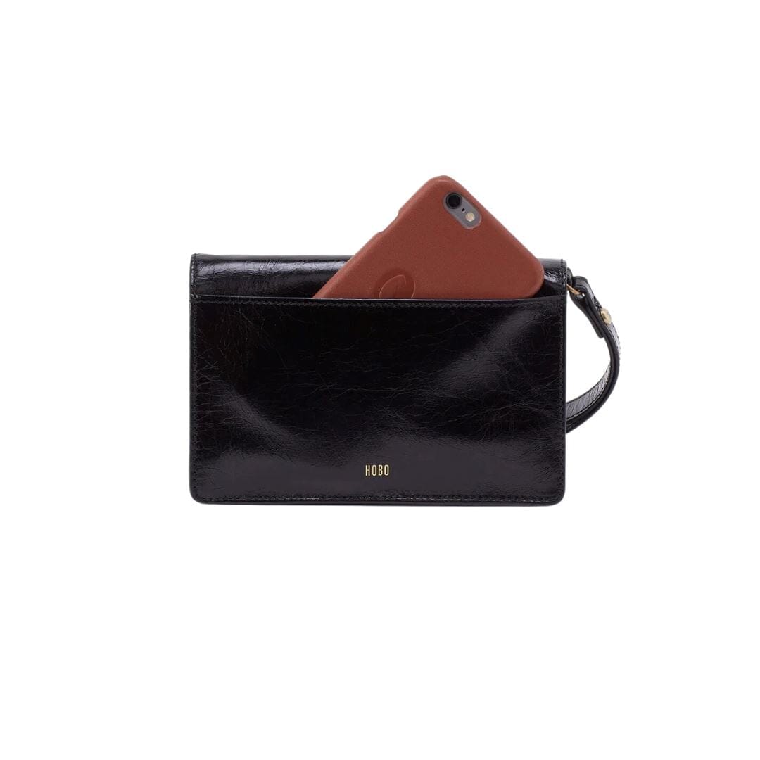 HOBO JILL Wristlet Crossbody Bag - Stylish Leather Wallet Purse for Women | Perfect for Everyday Use, Travel & Night Out