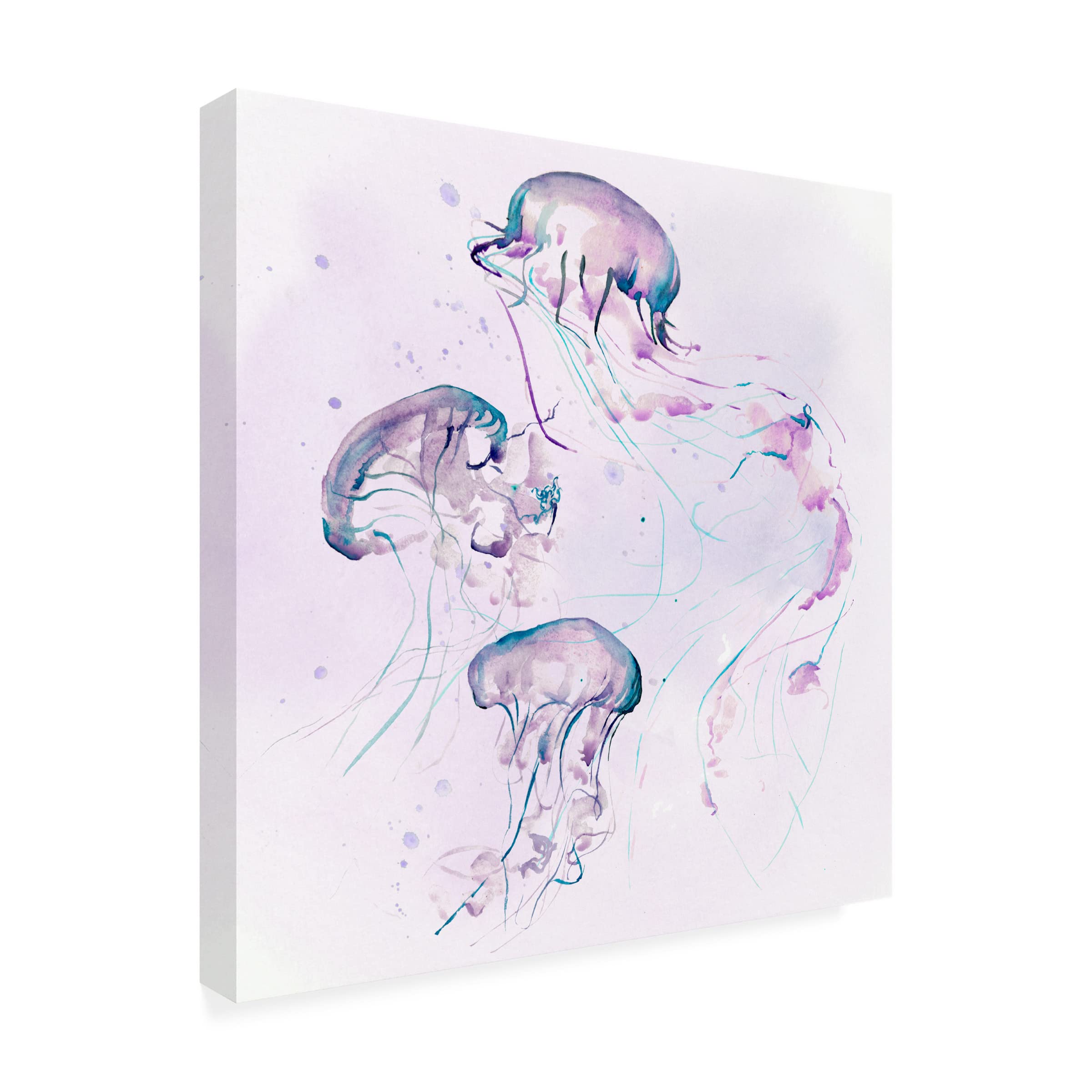 Jennifer Paxton Parker 'Underwater Halcyon II' Canvas Wall Art Print - Modern Ocean Themed Home Decor for Living Room, Bedroom & Office