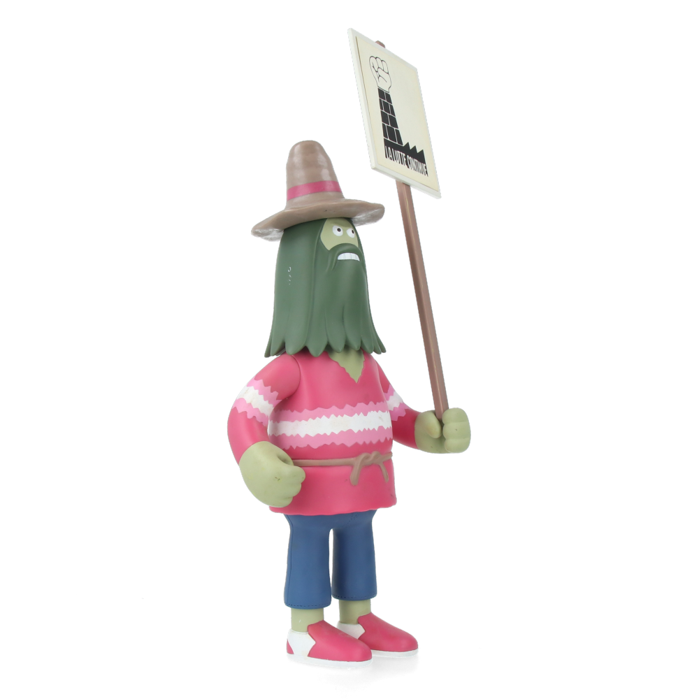 Bearded Prophet (Rose) by James Jarvis - Unique Art Collectible Figurine for Home Decor, Office Display & Gift Giving
