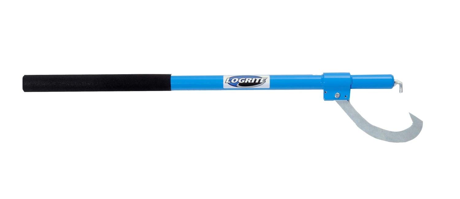 Logrite CH048 48-Inch Heavy Duty Aluminum Cant Hook - Perfect for Log Rolling, Timber Handling & Firewood Processing