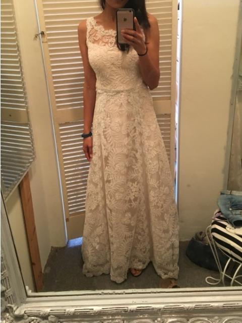 BHLDN Tadashi Shoji Lyra Gown - Elegant Formal Wedding Dress for Brides, Evening Gowns & Special Occasions