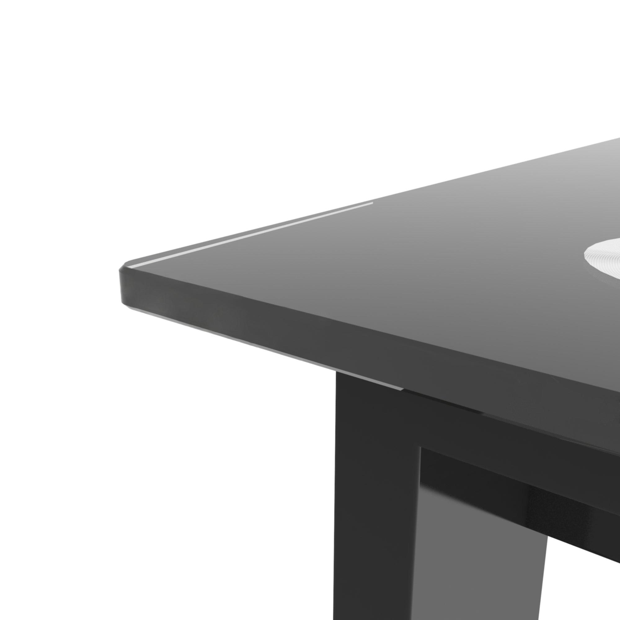 Sturdy & Easy-Clean Dining Table - Multi-Functional for Kitchen, Dining & Living Room - Perfect for Family Meals & Entertaining Guests