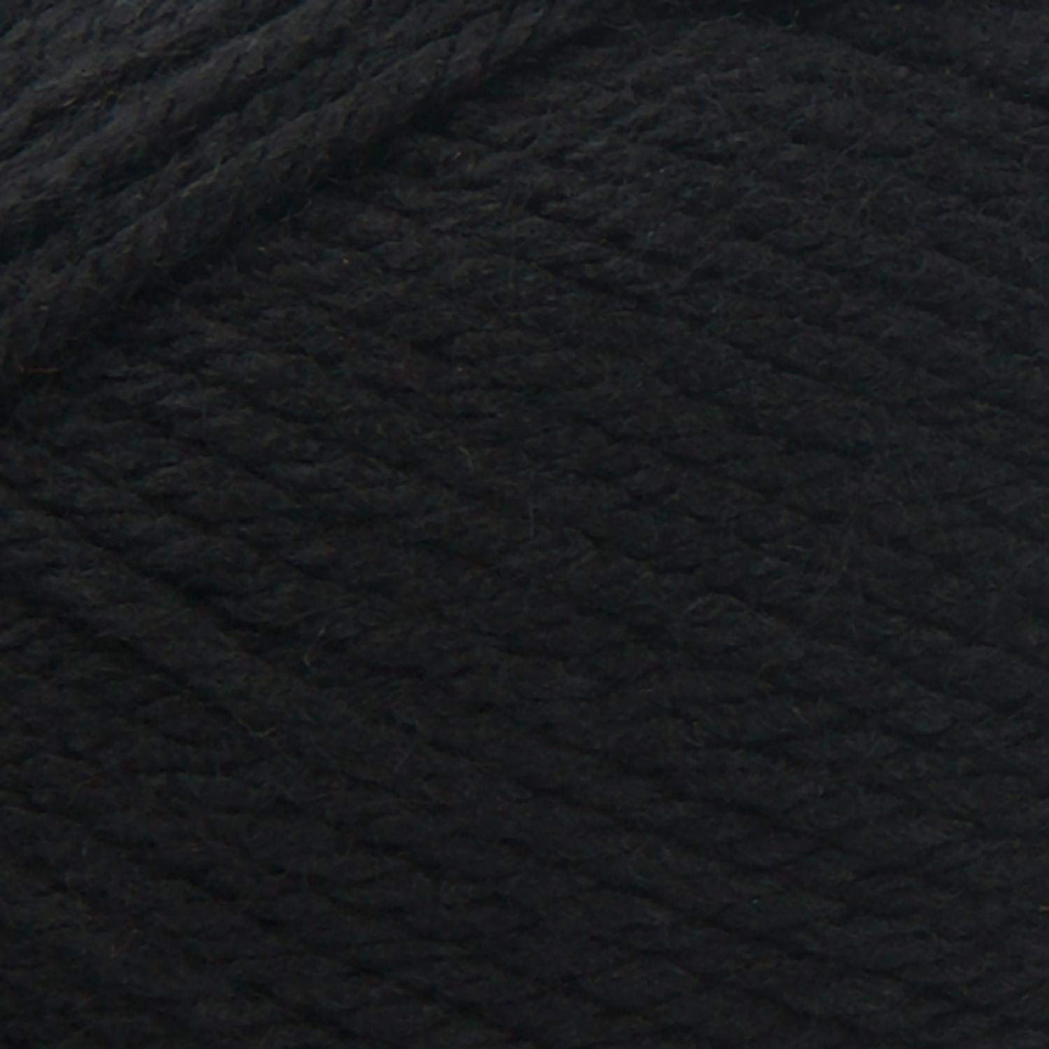 Lion Brand Yarn Basic Stitch Anti-Pilling Knitting & Crochet Yarn - 3-Pack Black - Perfect for Scarves, Hats & Blankets
