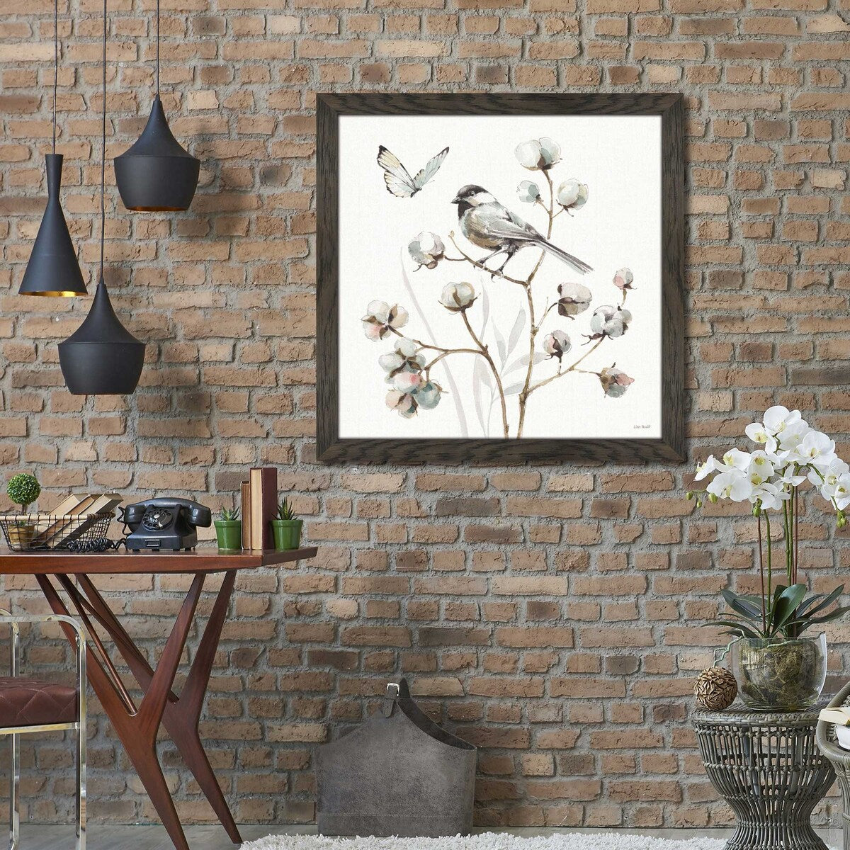 Lisa Audit A Country Weekend XVII Print on Acrylic - White Wall Art for Living Room, Bedroom & Office Decor