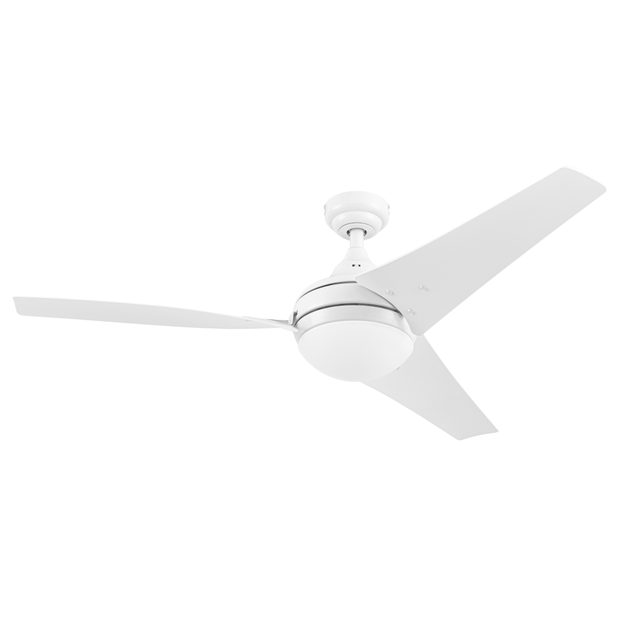 52 Inch White Maxon Ceiling Fan with Remote Control - Perfect for Living Room, Bedroom, and Outdoor Patio Cooling