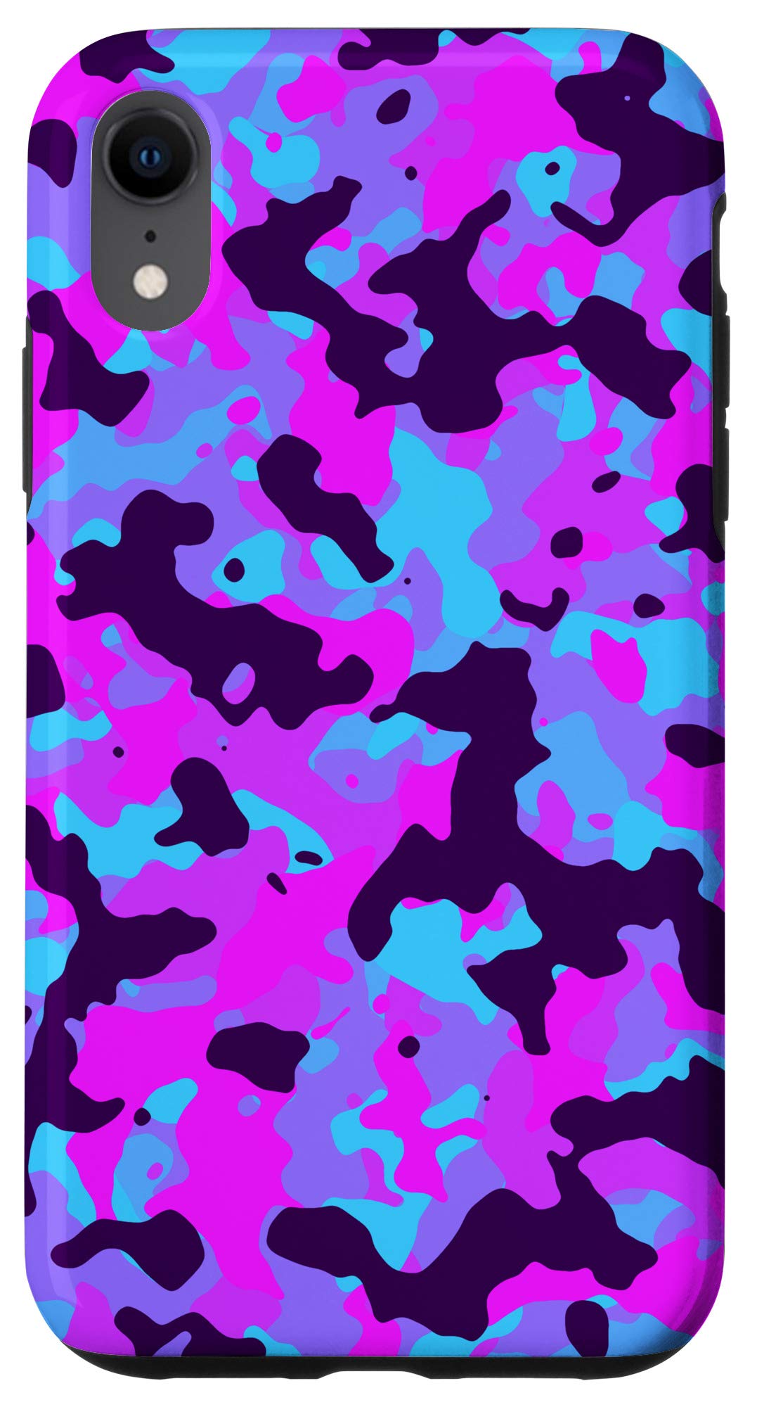 Premium Camouflage iPhone XR Case - Durable Military Print Phone Cover by ILLYL-541 | Shockproof Protection for Outdoor, Hunting & Adventure Activities