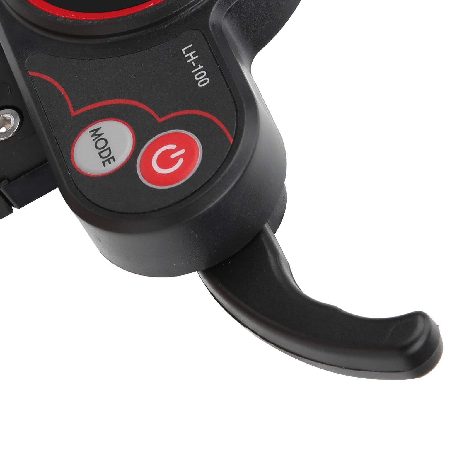 01 Plastic Scooter Display Panel - Durable Thumb Throttle with LCD Screen for Electric Skateboards & E-Scooters - Perfect for Commuting & Urban Riding