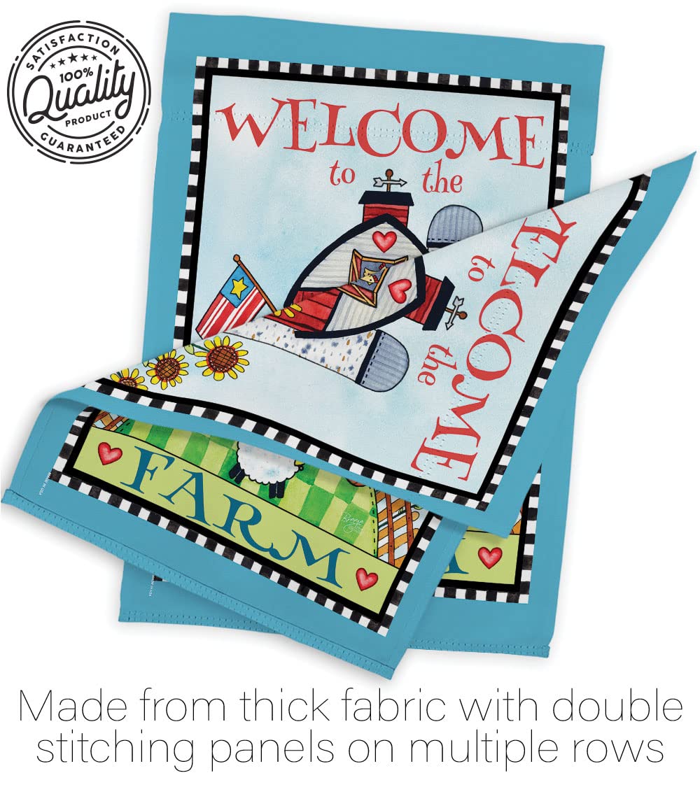 Farmhouse Welcome Flag Set 28