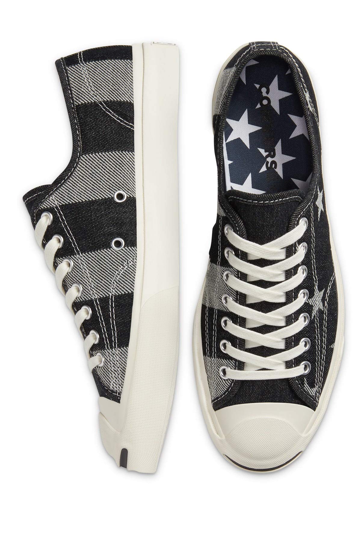 Converse Jack Purcell Black/White Sneakers for Casual Wear