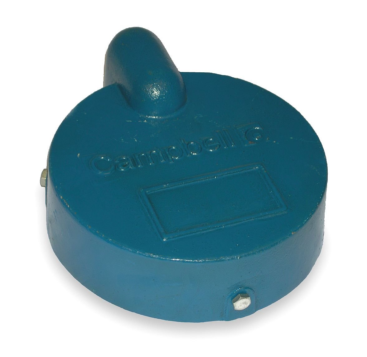Campbell 6 Inch Cast Iron Well Cap - Durable Water Well Cover for Outdoor, Farm & Irrigation Use