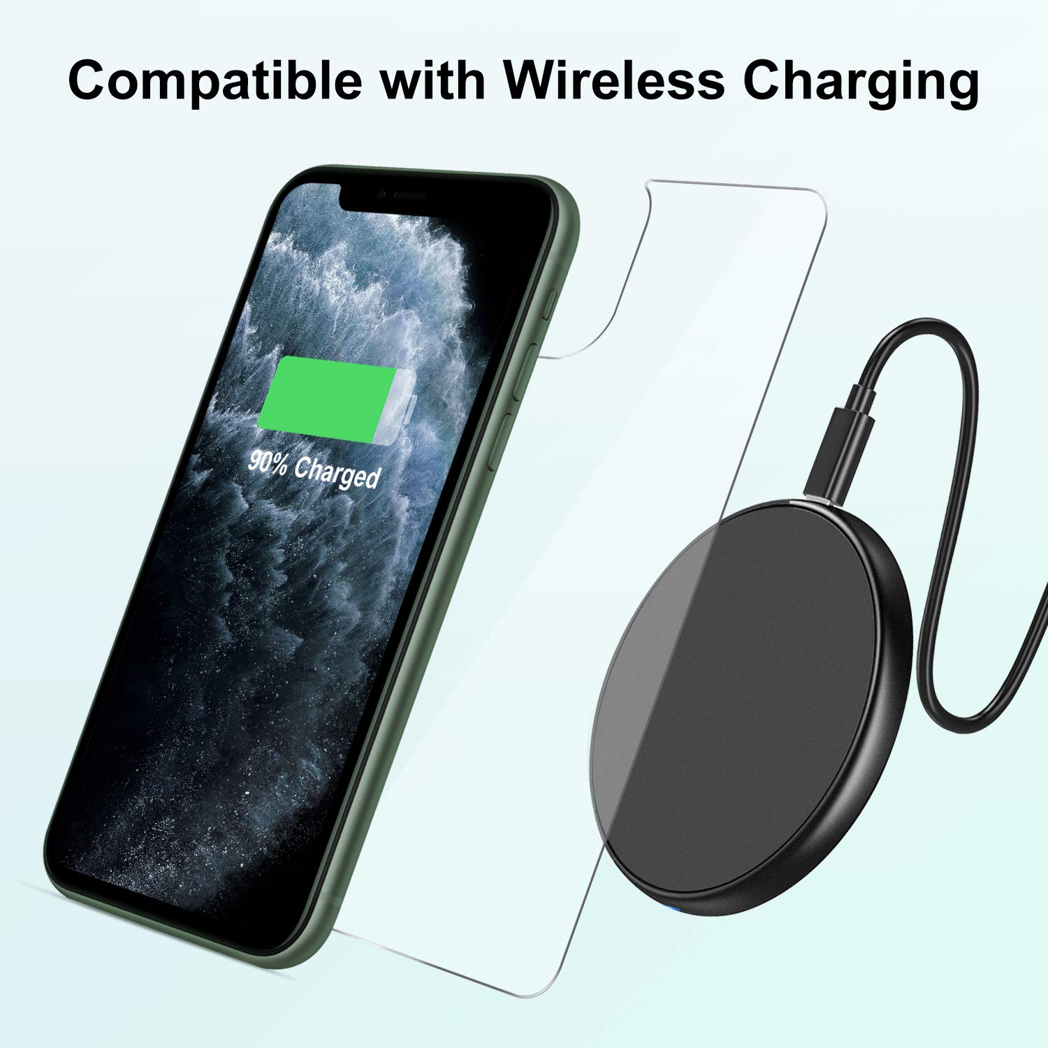 2 Pack iPhone 11 Pro Max Back Screen Protector - Anti-Scratch & Bubble-Free Tempered Glass - Ultra Thin Rear Film for iPhone 11 Pro Max (6.5 Inch) - Perfect for Everyday Protection & Drop Prevention