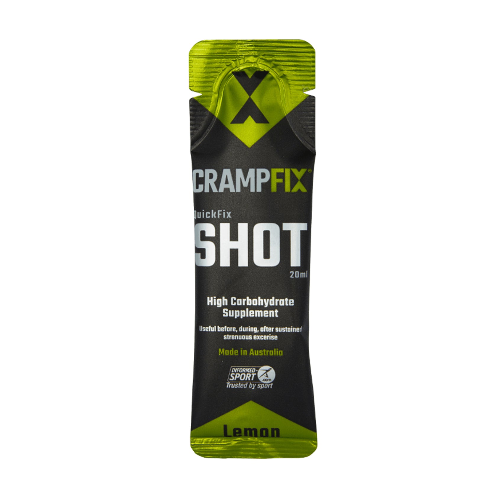 Fixx Nutrition CrampFix Shot - Fast-Acting Muscle Cramp Relief for Athletes & Active Lifestyles - Perfect for Runners, Cyclists & Post-Workout Recovery