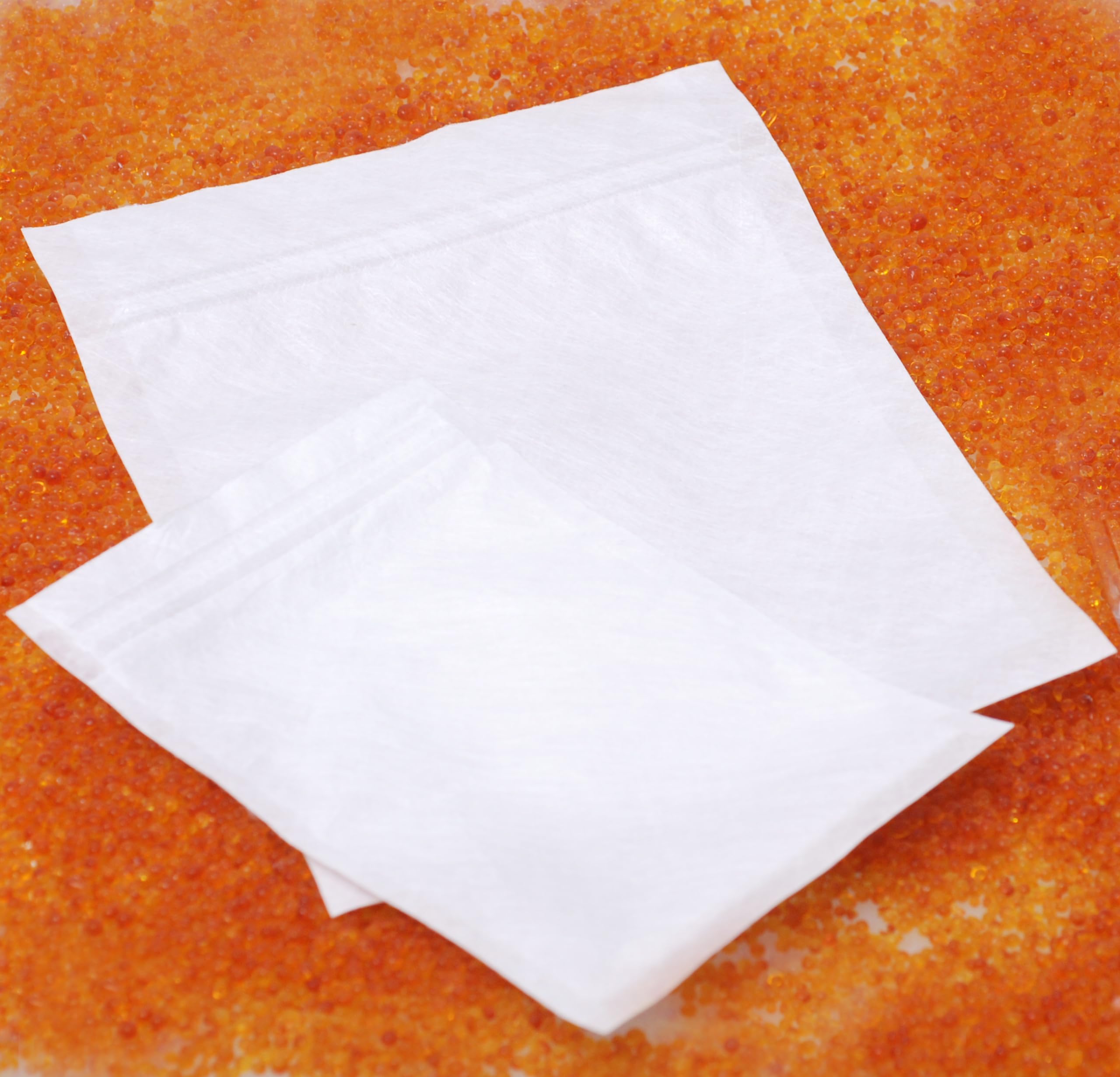 Wisesorb 20 Pack Small Resealable Nonwoven Zip Bags - 4.3 x 6.3 Inch Breathable Storage Bags for Jewelry, Silica Gel, Desiccant, Samples & Small Items | Perfect for Travel, Crafting & Organizing