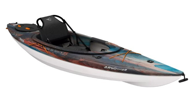 ARGO 100XR Kayak - Lightweight & Durable Fishing Kayak for Adults - Stable Sit-On-Top Design for Lakes & Rivers - Perfect for Fishing, Camping & Water Sports