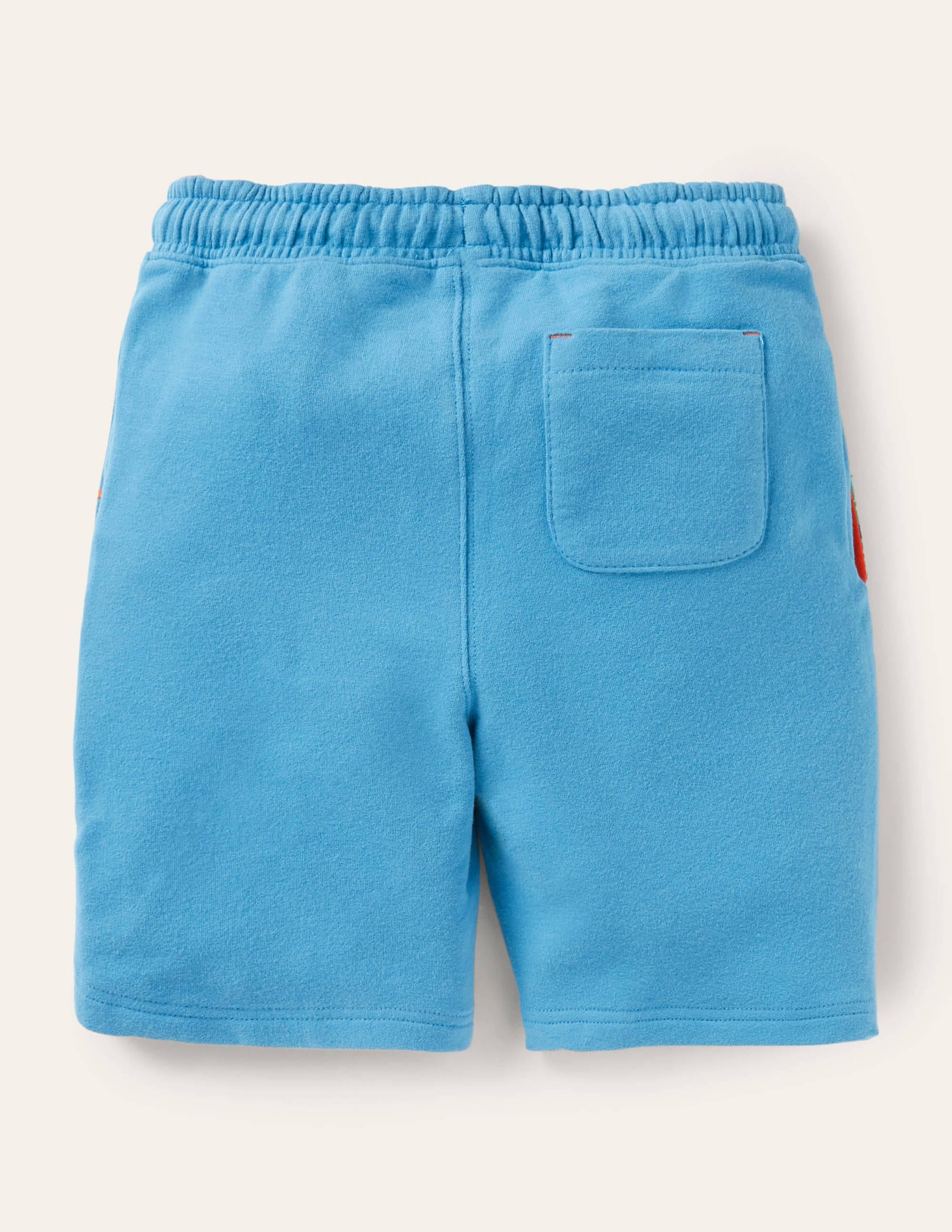 Aqua Blue Fish Appliqué Sweatshorts - Comfortable Casual Shorts for Women & Men - Perfect for Beach, Gym, and Summer Outings