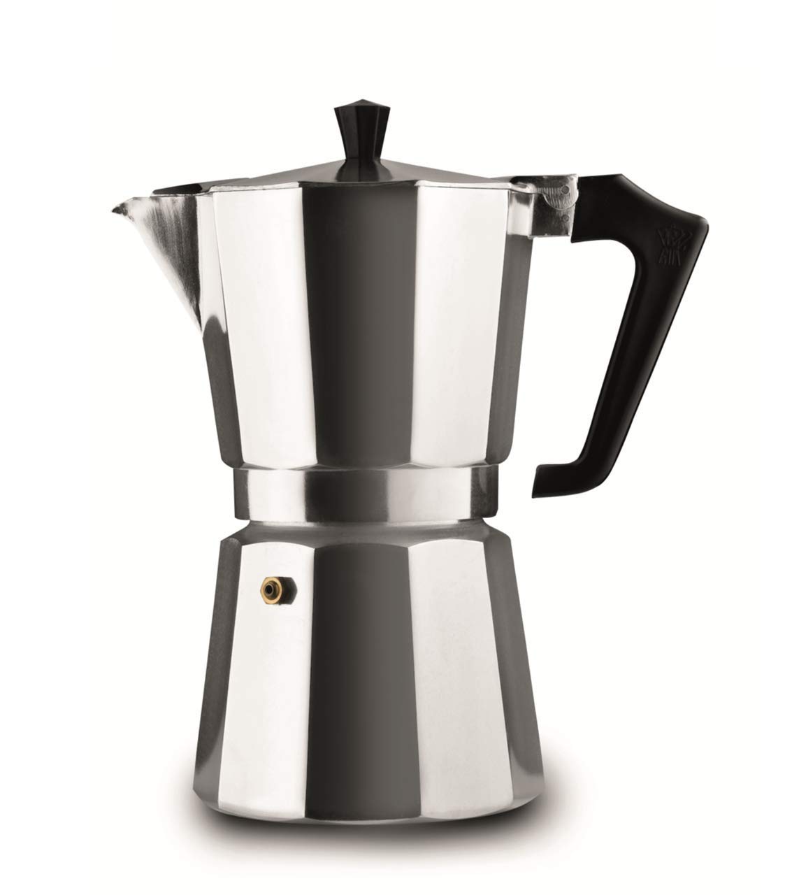 Pezzetti 1363 Espresso Coffee Maker, Aluminum, Gray - Perfect for Home, Office & Restaurant Use