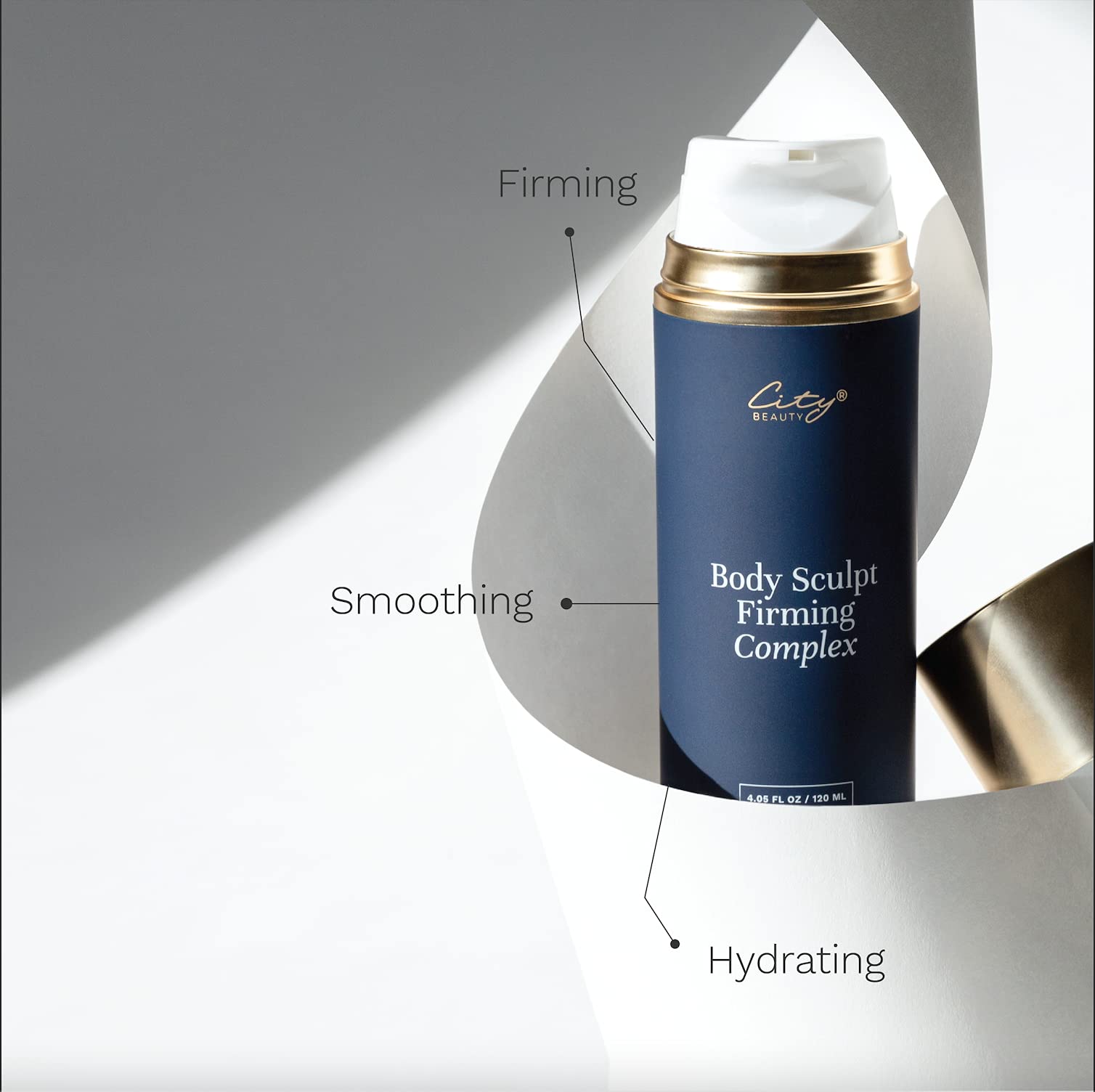 City Beauty Deluxe Firming Body Set - Ultra-Firming Dry Oil 1.6 fl oz, InvisiCrepe Body Balm 5 fl oz, Body Sculpt Firming Complex 4.05 fl oz | Skin Tightening, Wrinkle Reduction & Cellulite Treatment | Perfect for Post-Pregnancy, Weight Loss & Anti-Aging Care