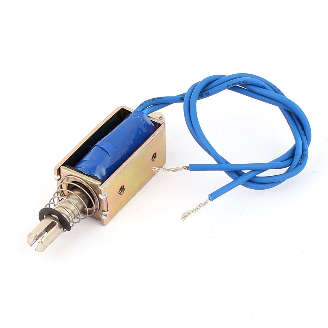 XRN-0530 12V DC Lawn Mower Solenoid Replacement Part - 5.1KG Pull Force, 10mm Stroke Open Frame Electromagnet for Riding Mowers & Tractors (Perfect for Starting System Repairs & Engine Maintenance)