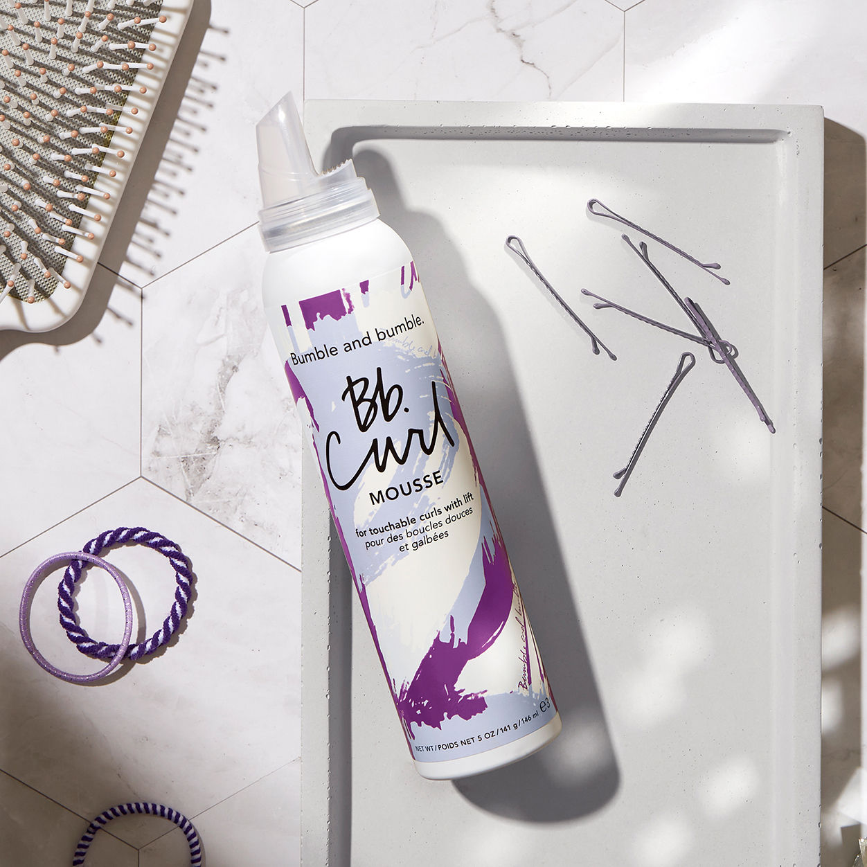 Bumble and Bumble Curl Defining Mousse for Frizz-Free, Bouncy Curls - Perfect for Beach Waves, Daily Styling & Special Occasions
