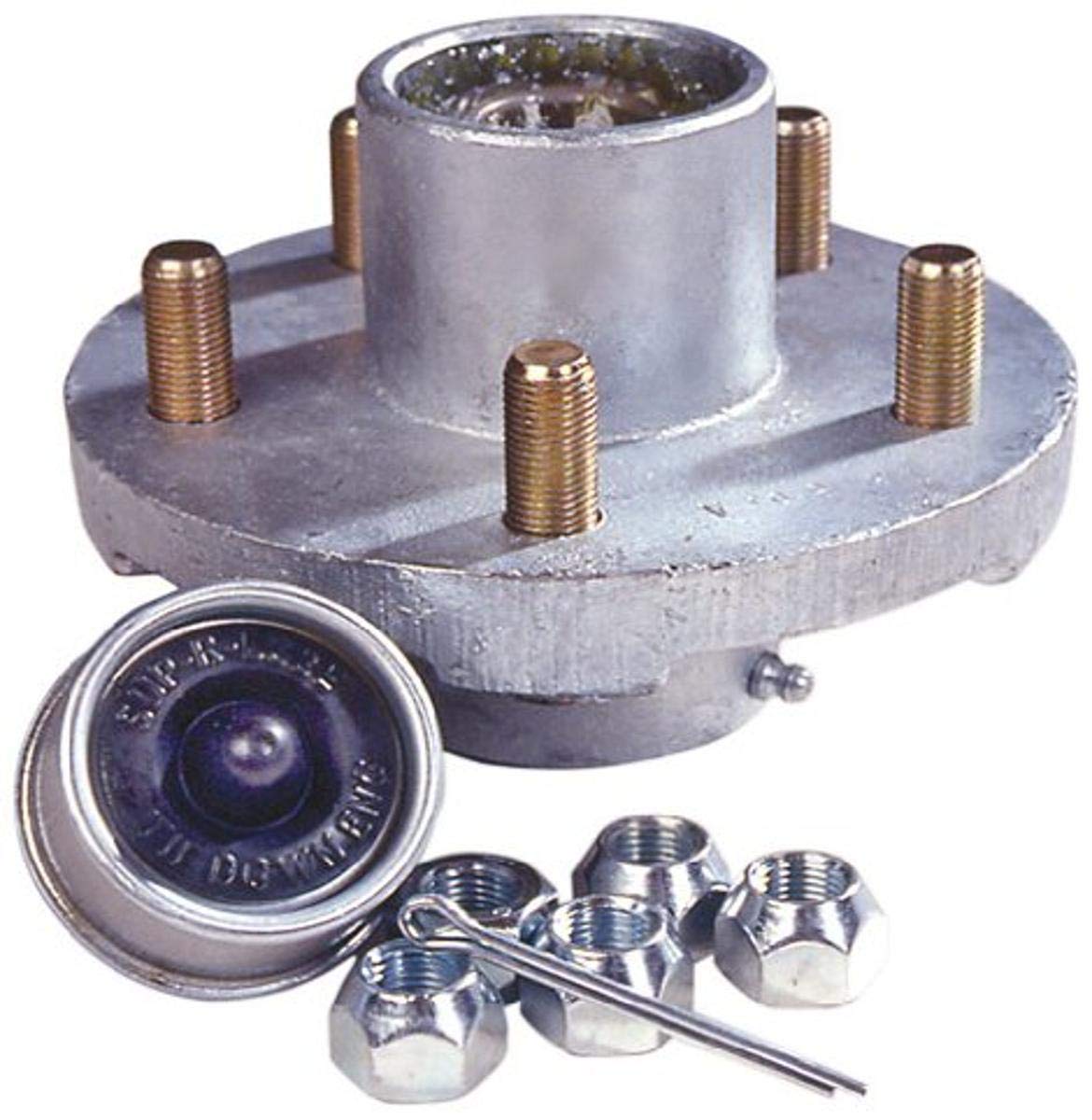 Tie Down Engineering 81040 Super Lube Marine Hub Kit with Lug Nuts (1-Pack) - Heavy-Duty Boat Trailer Wheel Bearing Maintenance for Smooth Towing & Longevity