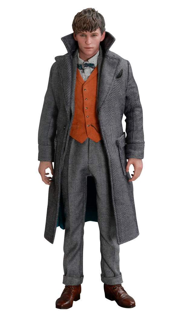Hot Toys 1:6 Scale Newt Scamander Collectible Action Figure - Fantastic Beasts: The Crimes of Grindelwald Movie Character Model - Perfect for Display, Gift Giving, and Fantasy Collectors