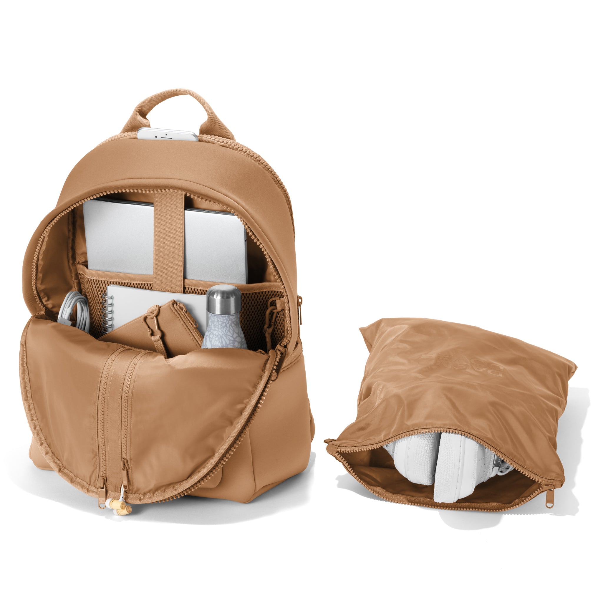 Dagne Dover Dakota Large Backpack for Women & Men - Stylish Durable Travel Backpack for Work, Gym, College & Everyday Use