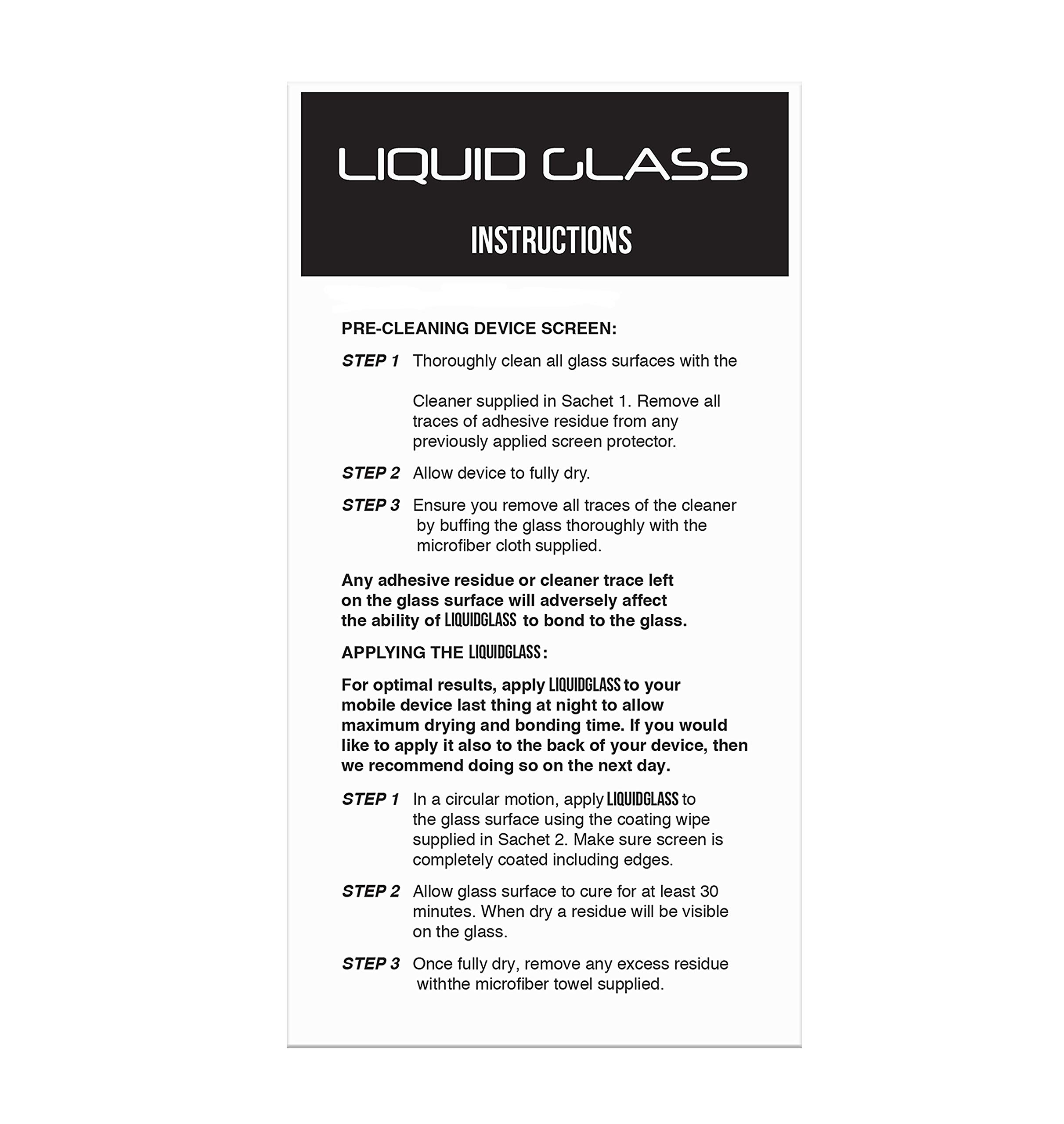2 Pack Liquid Glass Screen Protector - Universal Fit for iPhone, Samsung, iPad & Smart Watches | Anti-Scratch, Bubble-Free Protection for Daily Use, Work & Travel