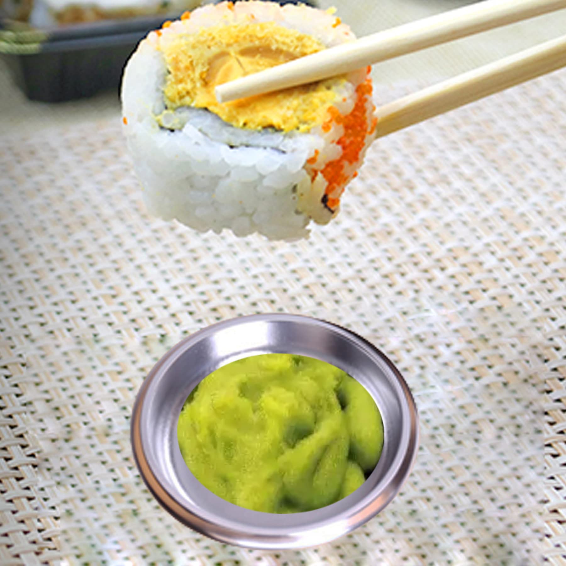 100-Pack Silver Mini Round Disposable Sauce Dishes - Small Dipping Plates for Desserts, Soy Sauce, Soup & Seasoning | Perfect for Home, Restaurants, Parties & Catering Events