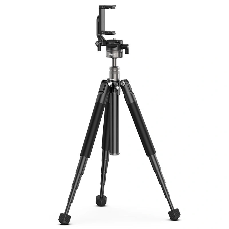Ulanzi MT 63 Portable Mini Tripod Stand with Phone Mount - Compact Lightweight Travel Tripod for Smartphones, DSLR Cameras & Vlogging - Perfect for Travel, Photography & Content Creation