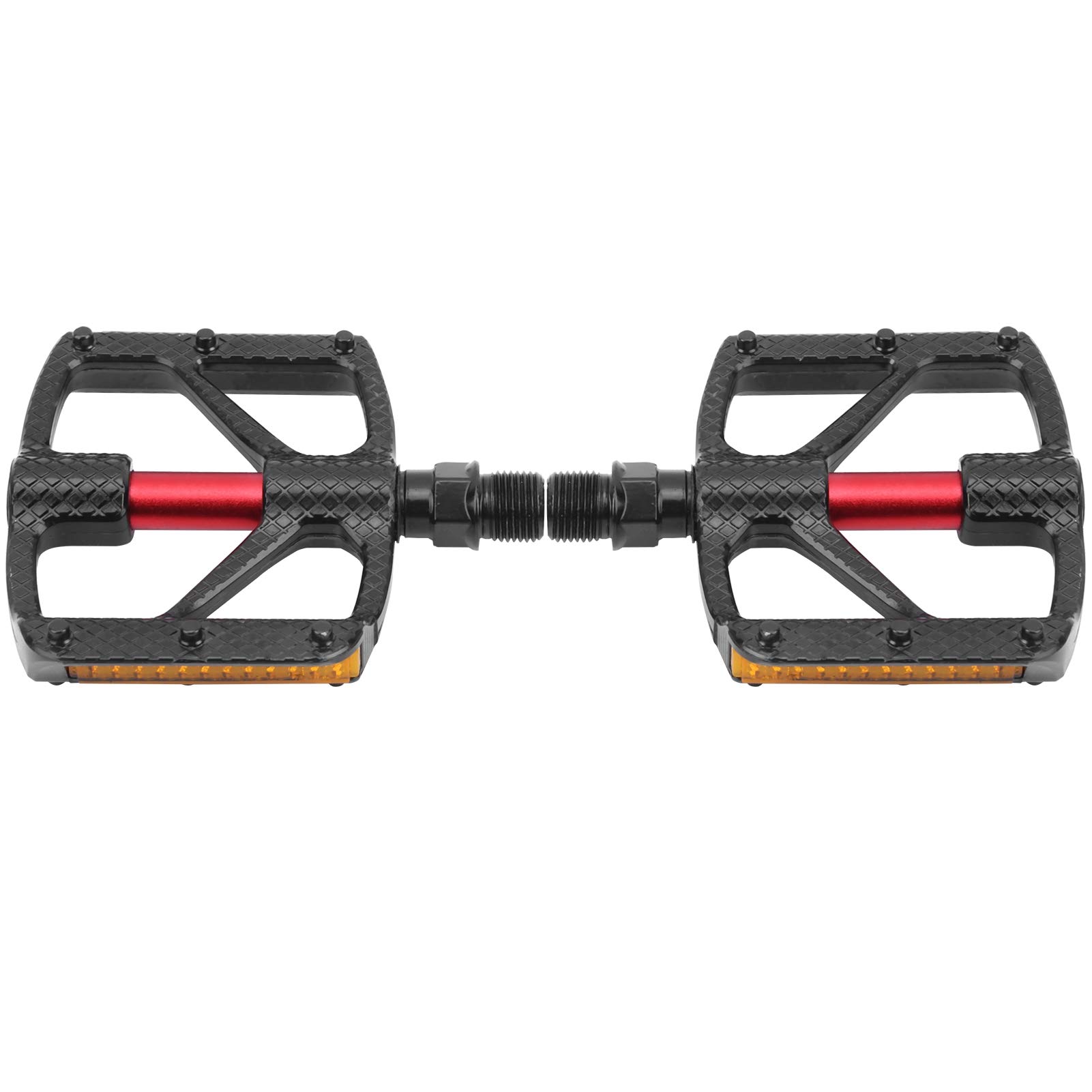 Jimfoty Lightweight Aluminum Alloy Bike Pedals - Non-Slip Road & Mountain Bicycle Pedals for Cycling, Commuting & Outdoor Adventures