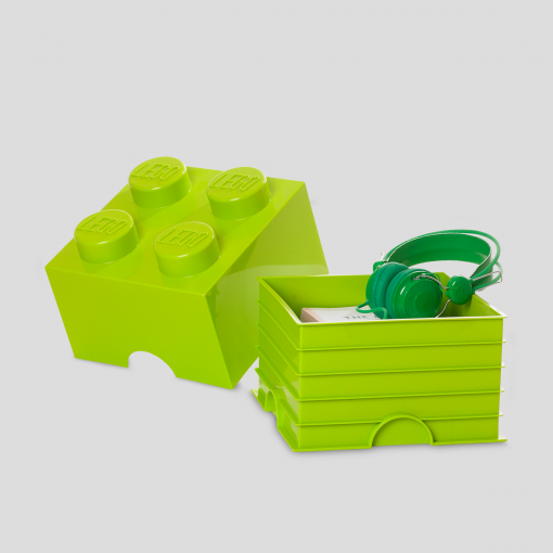 Best Lego Storage Box for 4 Bricks - Organize and Protect Your Lego Bricks - Perfect for Kids' Playrooms, Classrooms, and Travel