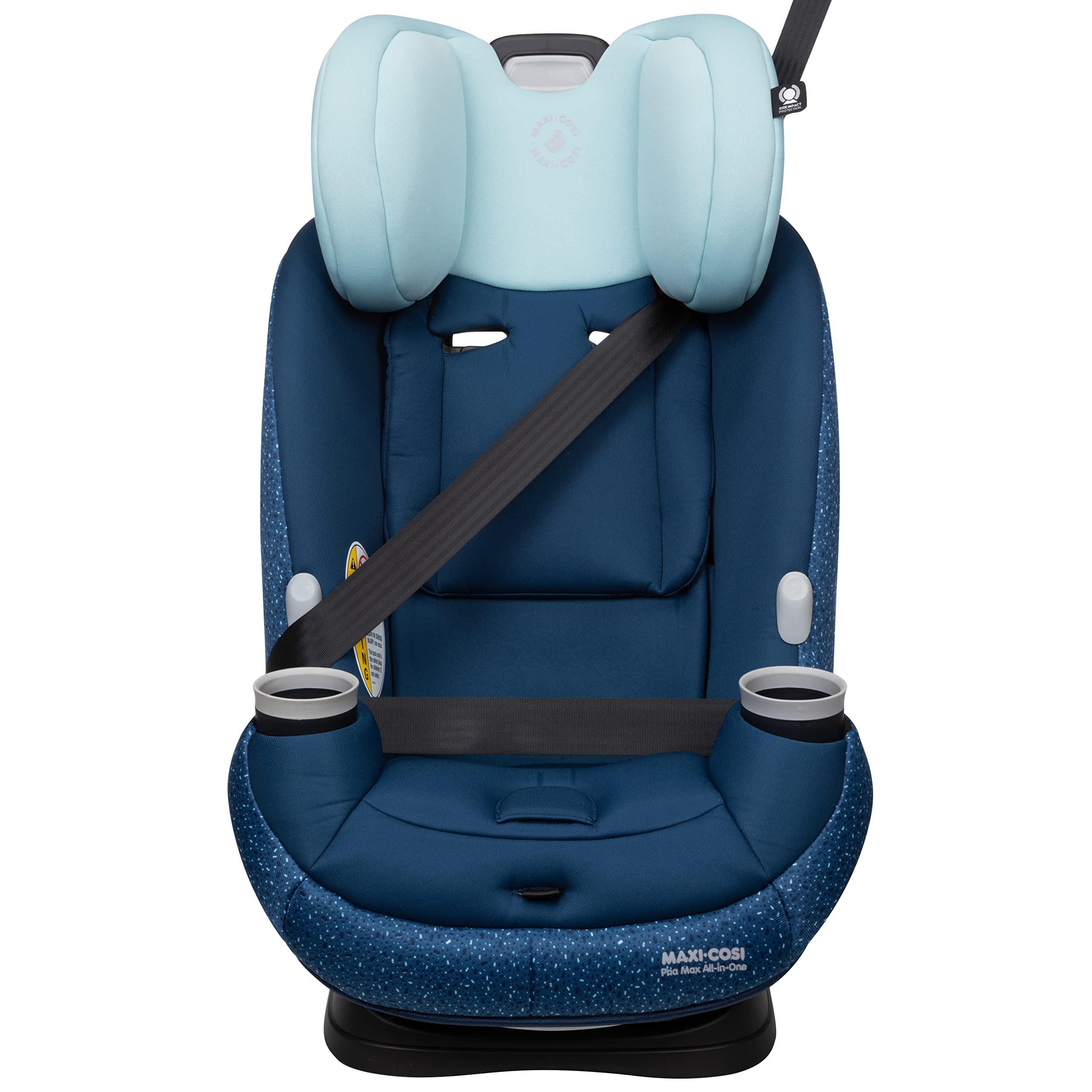 Maxi-Cosi Pria Max All-in-One Convertible Car Seat for Babies & Kids (4-100 lbs) - Rear Facing (4-40 lbs), Forward Facing (22-65 lbs) & Booster Seat (40-100 lbs) | Premium Safety & Comfort for Travel, School Runs & Family Road Trips | Tetra Blue