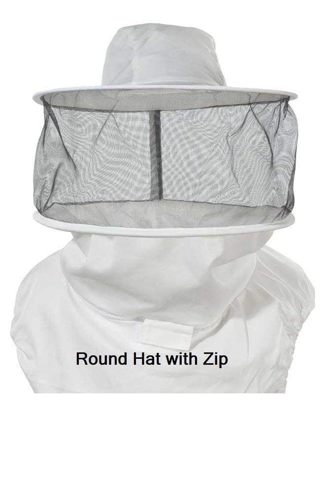 OZ APIARIST Beekeeping Veil Replacement - Durable Mesh Face Protection for Beekeepers - Perfect for Hive Inspections and Honey Harvesting