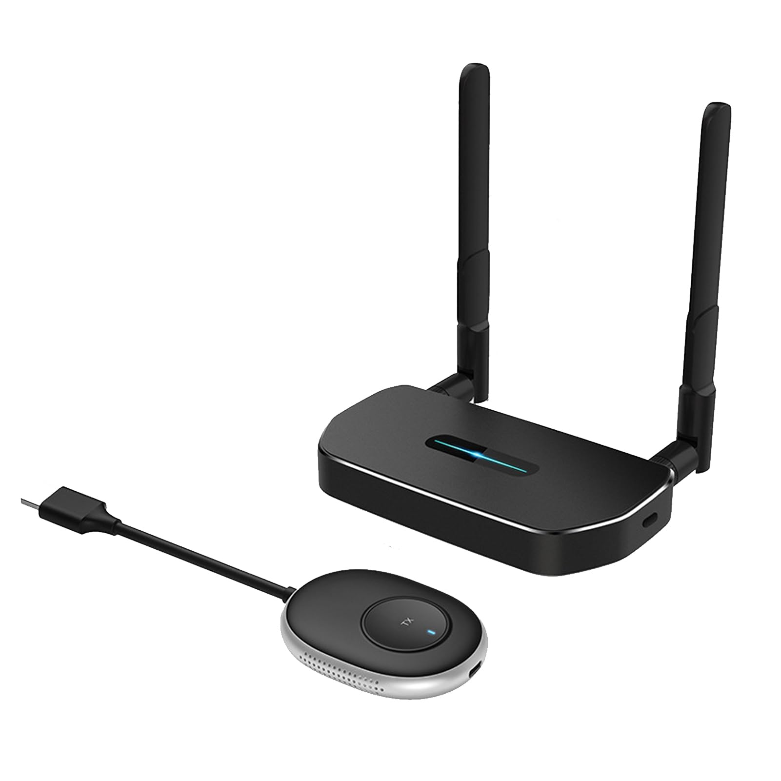 Wireless HDMI Transmitter and Receiver Kit - 165FT/50M Range, Full HD 4K Streaming - Compatible with HDTV, Projector, Home Theater & Gaming Systems - Perfect for Wireless Presentations, Home Entertainment & Office Meetings (WHD-2)