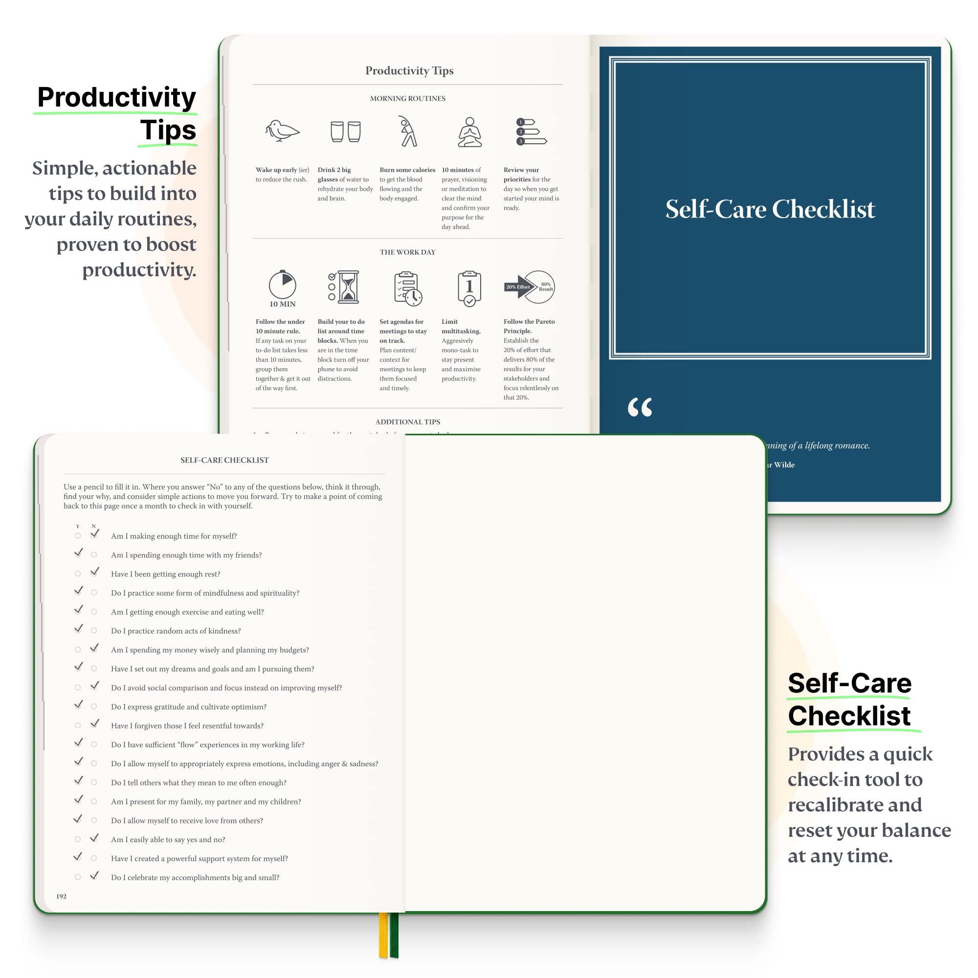 Roterunner Purpose Planner Notebook - Undated B5 Planner (7.5