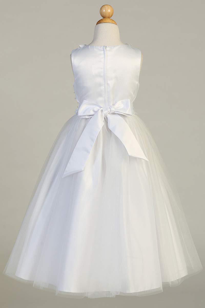 First Communion Dresses for Girls Age 7-16 | Holy White 1st Communion Gowns | Flower Girl Dresses for Church Ceremonies & Religious Celebrations