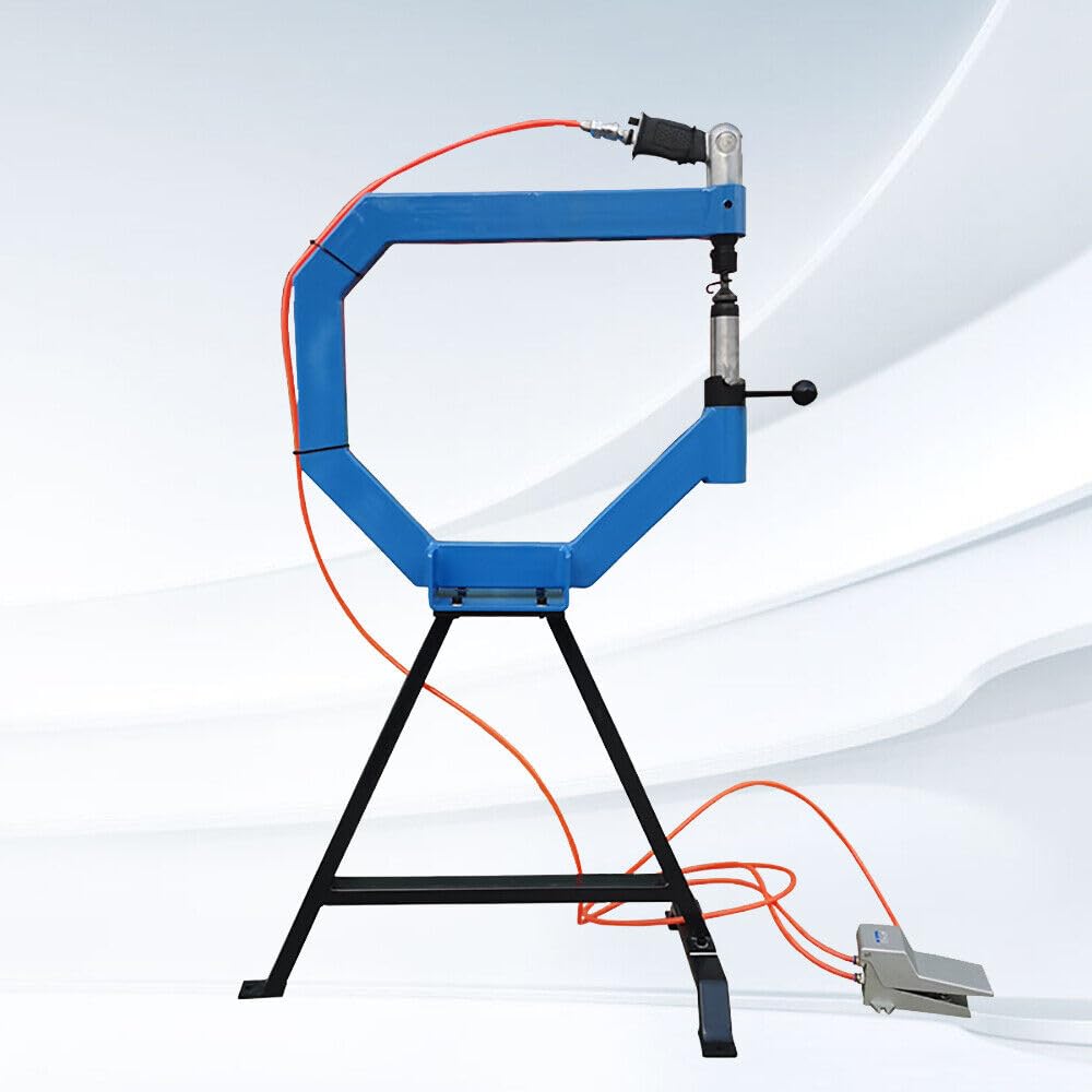 Pneumatic Planishing Hammer - SS-16 Shrink Tensioner Sheet Metal Bending Machine for Metal Fabrication, Automotive Restoration & DIY Projects | Perfect for Auto Body Repair, Metal Shaping & Custom Metalwork