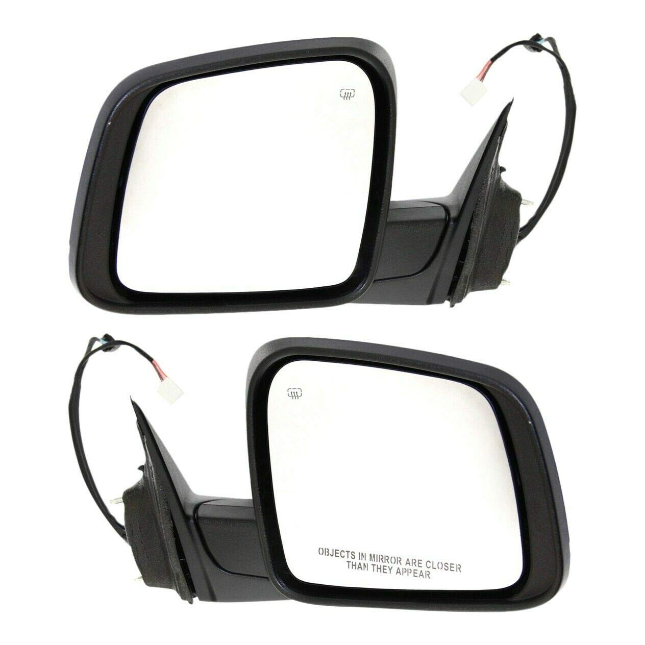 Heated Power Mirror Set for 20 Grand - Memory Function & Paintable Surface - Perfect for Car Customization & Auto Body Shops