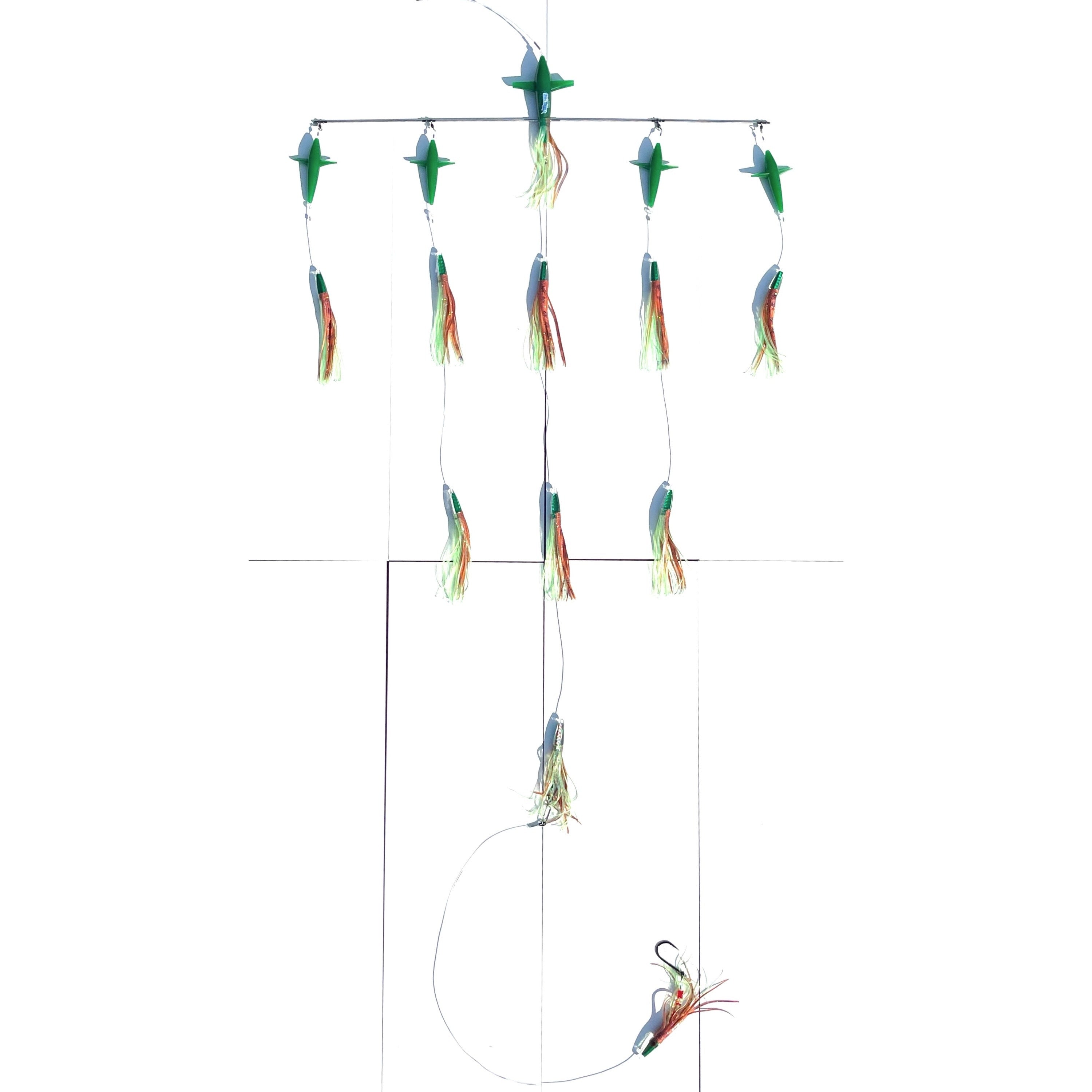 Chatter Lures 36 Splash Bar 9 Machine Squid - Premium Fishing Lure for Saltwater & Freshwater - Ideal for Bass, Walleye, and Trout Fishing
