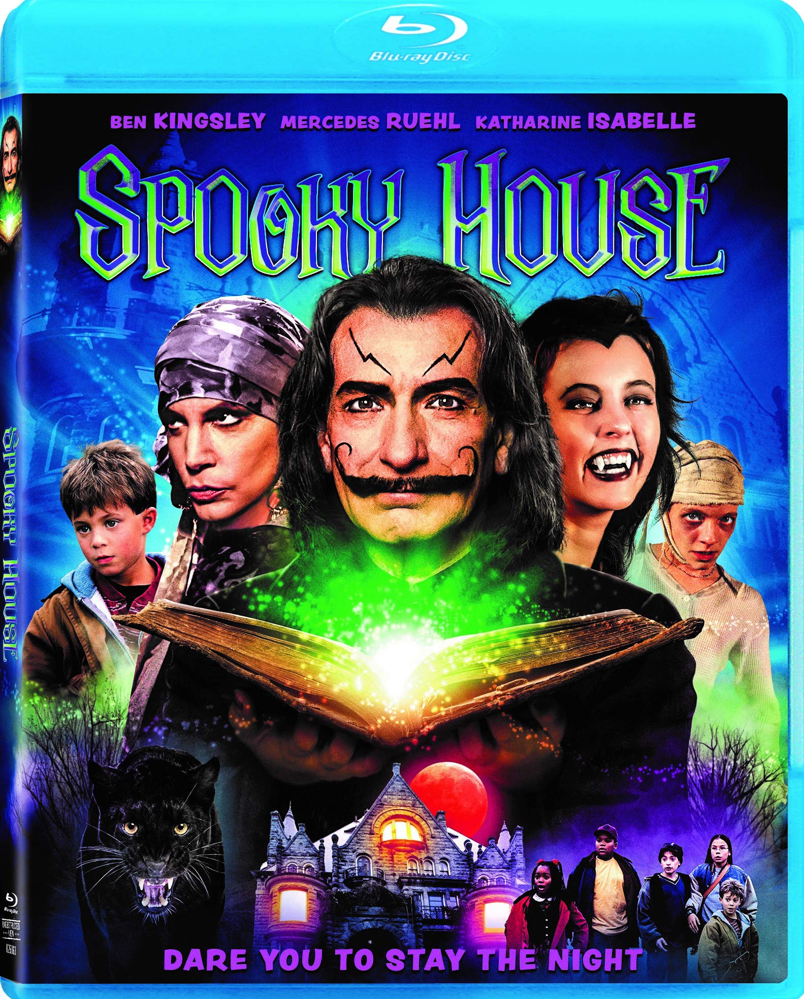 Spooky Halloween House Decor - Scary Haunted House for Indoor & Outdoor Halloween Party Decorations