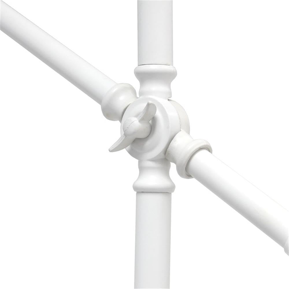 Adjustable White Desk Lamp for Home & Office Study