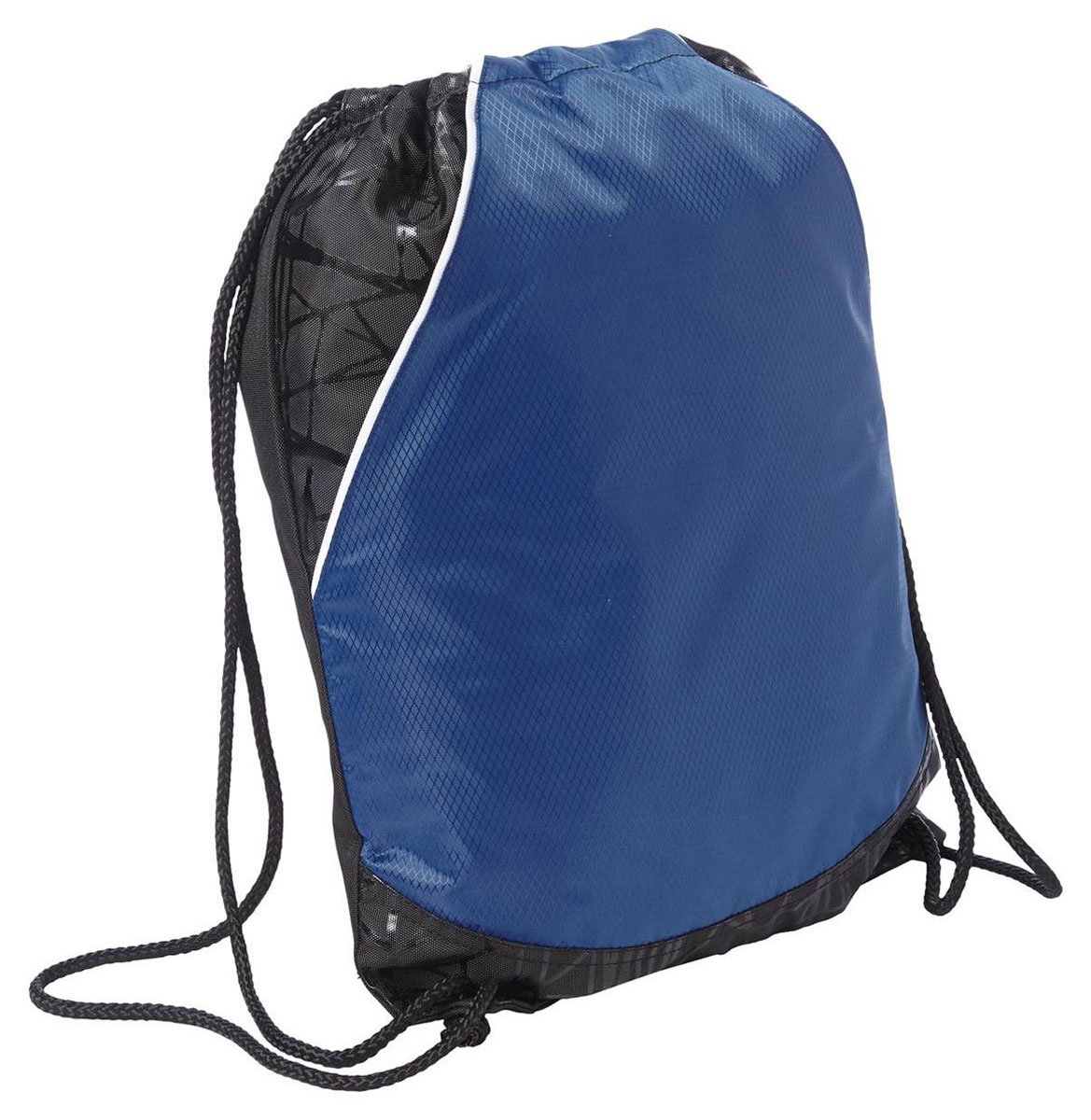 SPORT-TEK Rival Cinch Pack Backpack - Adjustable Shoulder Straps, Durable & Lightweight for Travel, Gym, School & Outdoor Activities | True Royal Blue