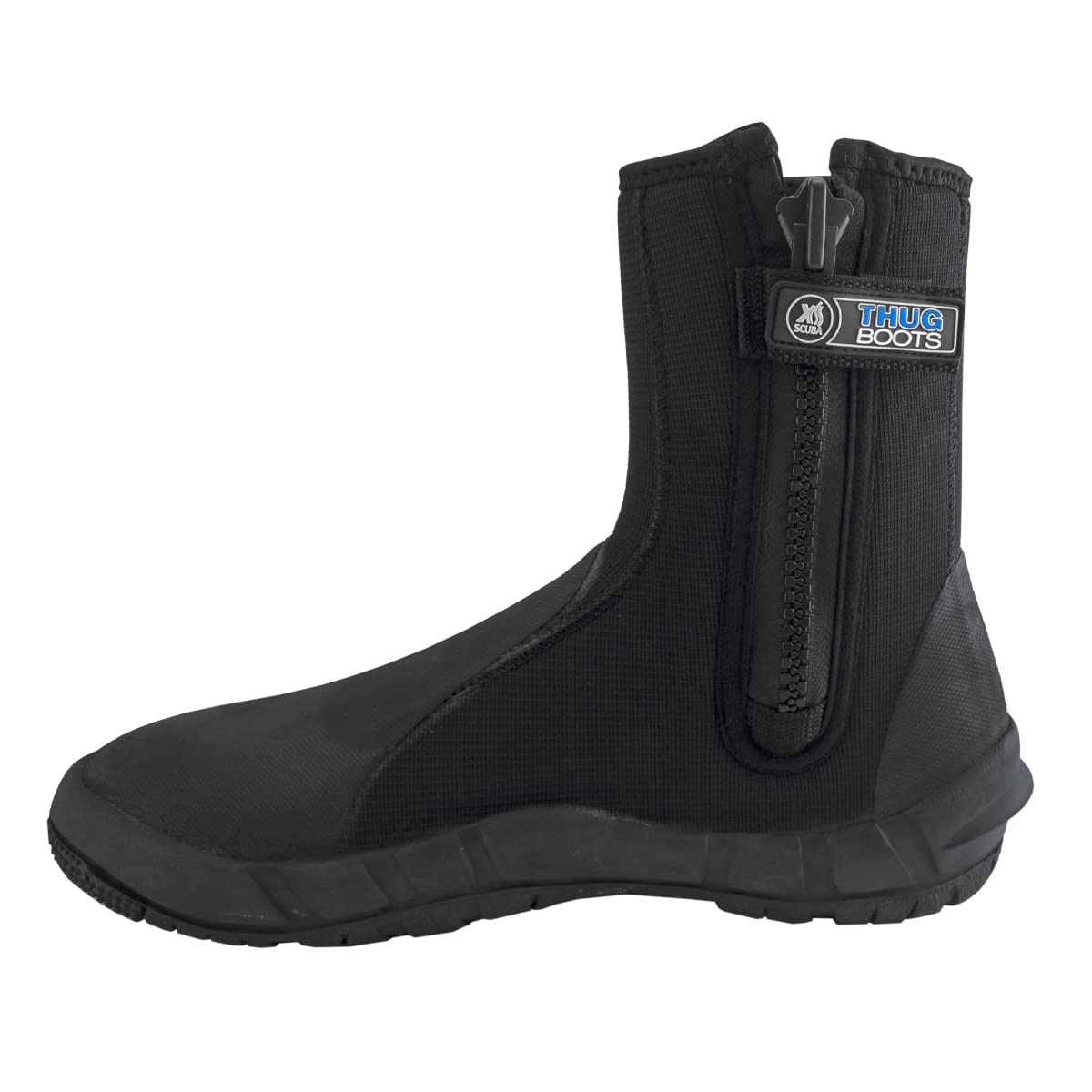 XS Scuba 8mm Thug Boots - Premium Neoprene Dive Boots for Scuba Diving, Snorkeling & Water Sports - Warm & Comfortable Footwear for Cold Water Adventures