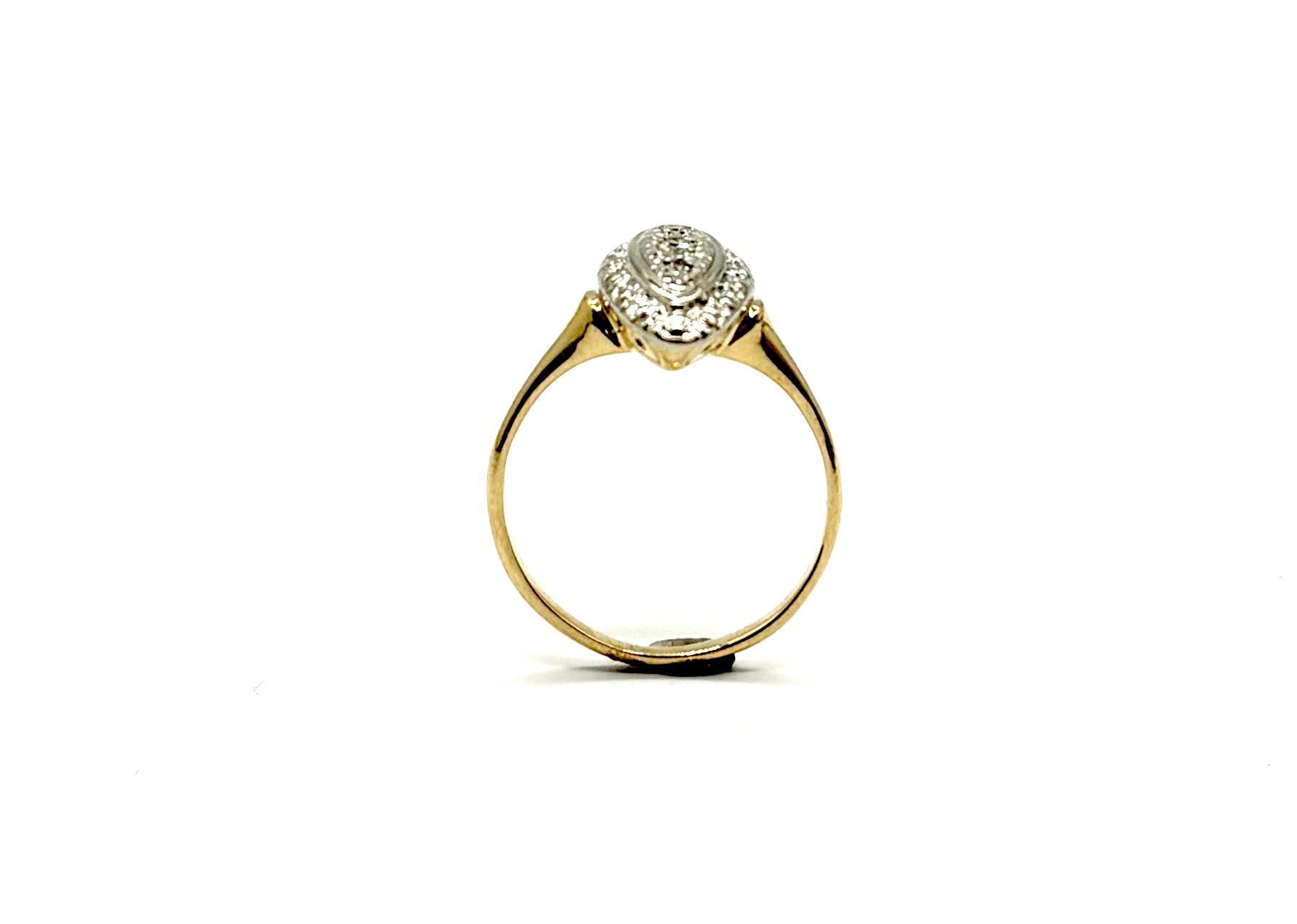 14K Gold Vintage Princess Cut Ring - Elegant & Timeless Jewelry for Women, Perfect for Weddings, Anniversaries & Special Occasions